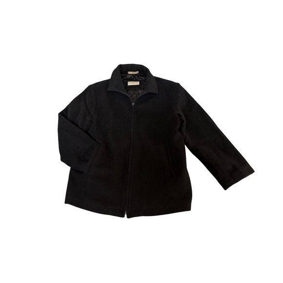 Michael Kors Other - Michael Kors Size XL 100% Wool Men's Coat Black Sophisticated Casual
